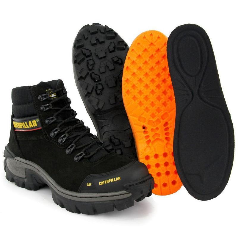 Bota Masculina Caterpillar Adventure Cat 22 – Couro Legitimo Solado Antiderrapante