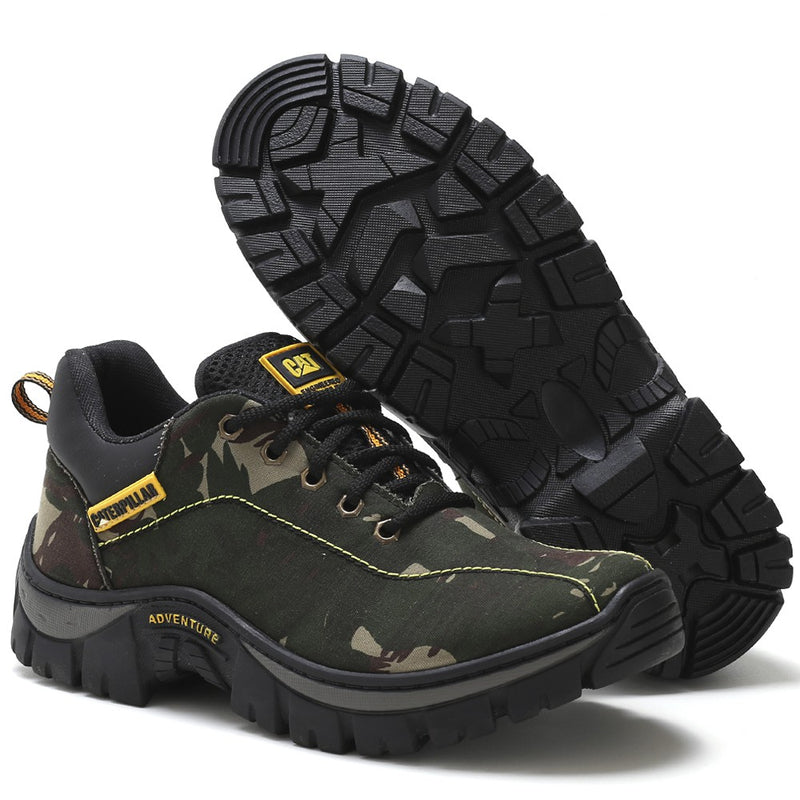 Bota Caterpillar Tênis Adventure Lançamento cat militar