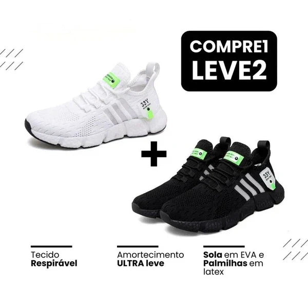 Tênis Running Fast - Compre 1 Leve 2 - Ultimas Unidades