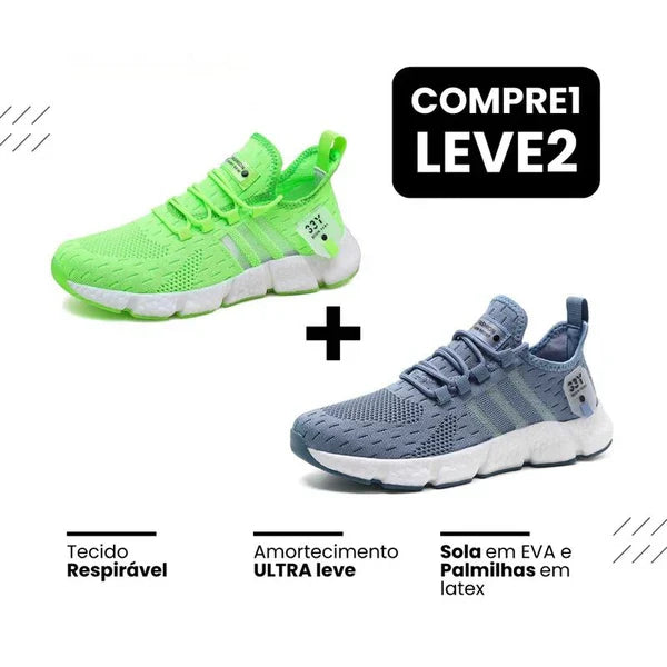 Tênis Running Fast - Compre 1 Leve 2 - Ultimas Unidades