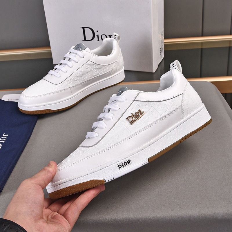 Dior2024 Novos sapatos masculinos impressos sapatos casuais de baixo nível KDCA 761R