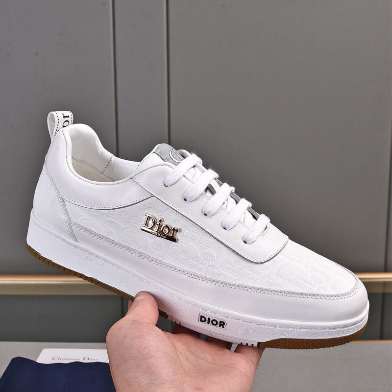 Dior2024 Novos sapatos masculinos impressos sapatos casuais de baixo nível KDCA 761R