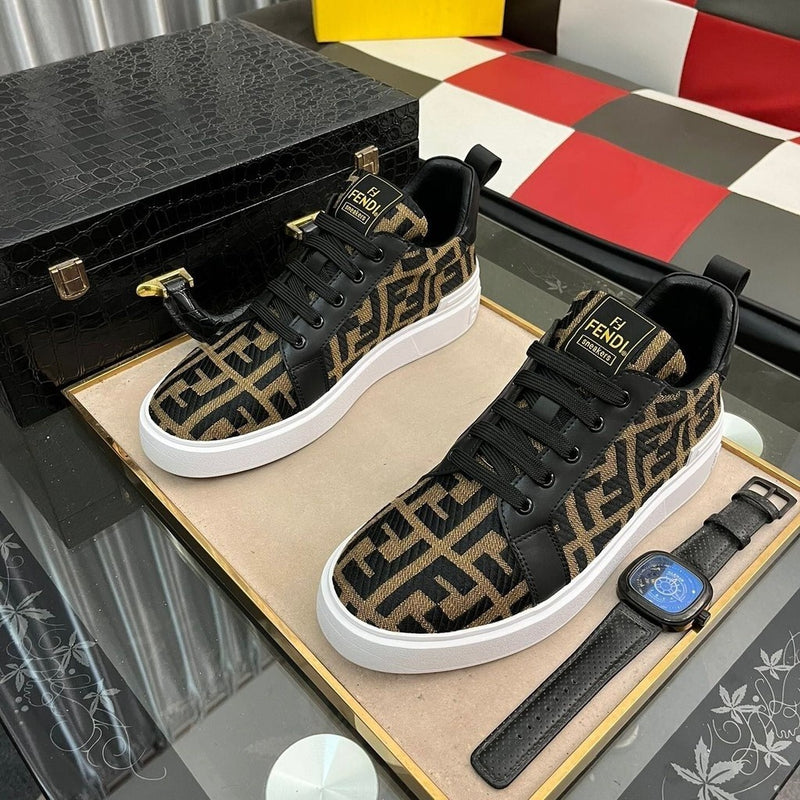 FENDI 2024 Masculino Nova Moda casual Tênis RTNC