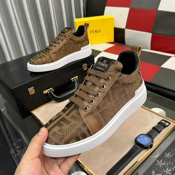 FENDI 2024 Masculino Nova Moda casual Tênis RTNC